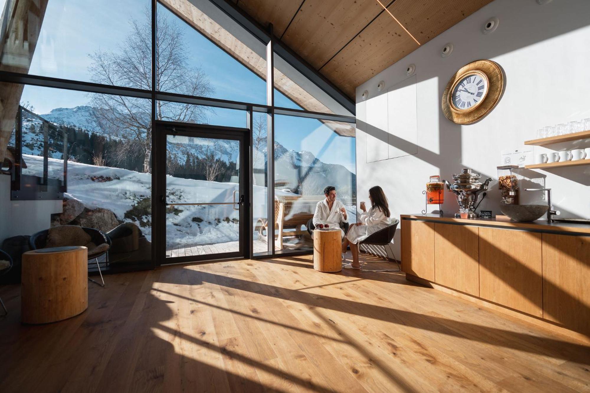Moseralm Dolomiti Spa Resort Nova Levante Bagian luar foto