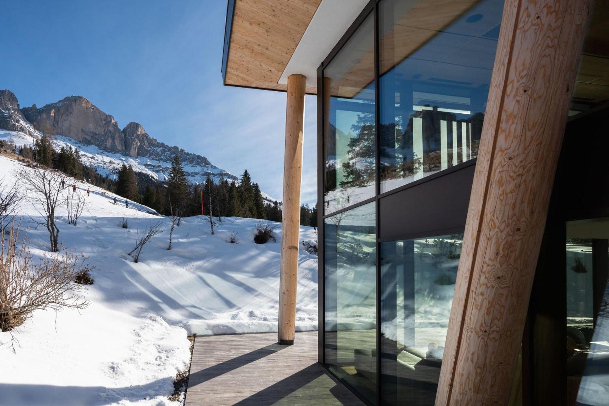 Moseralm Dolomiti Spa Resort Nova Levante Bagian luar foto