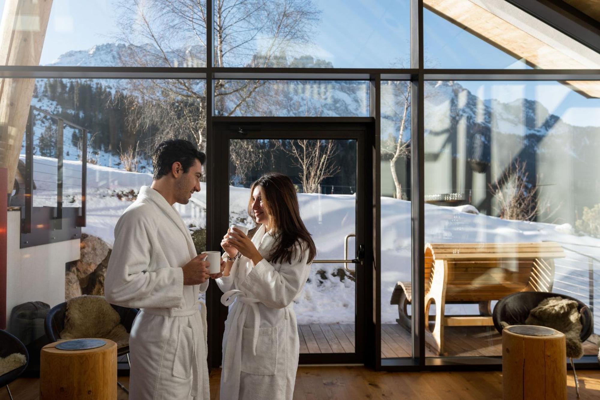 Moseralm Dolomiti Spa Resort Nova Levante Bagian luar foto