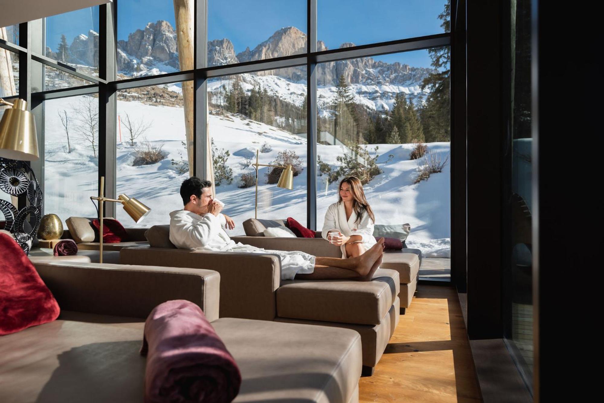 Moseralm Dolomiti Spa Resort Nova Levante Bagian luar foto