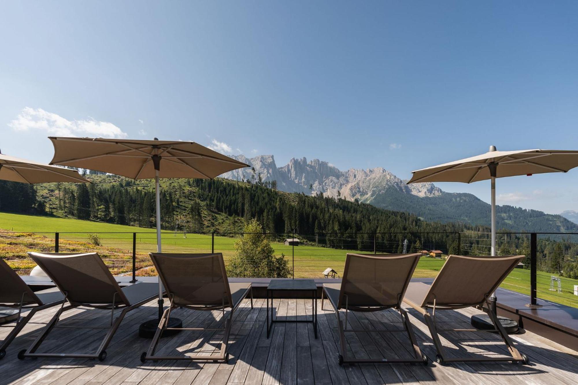 Moseralm Dolomiti Spa Resort Nova Levante Bagian luar foto