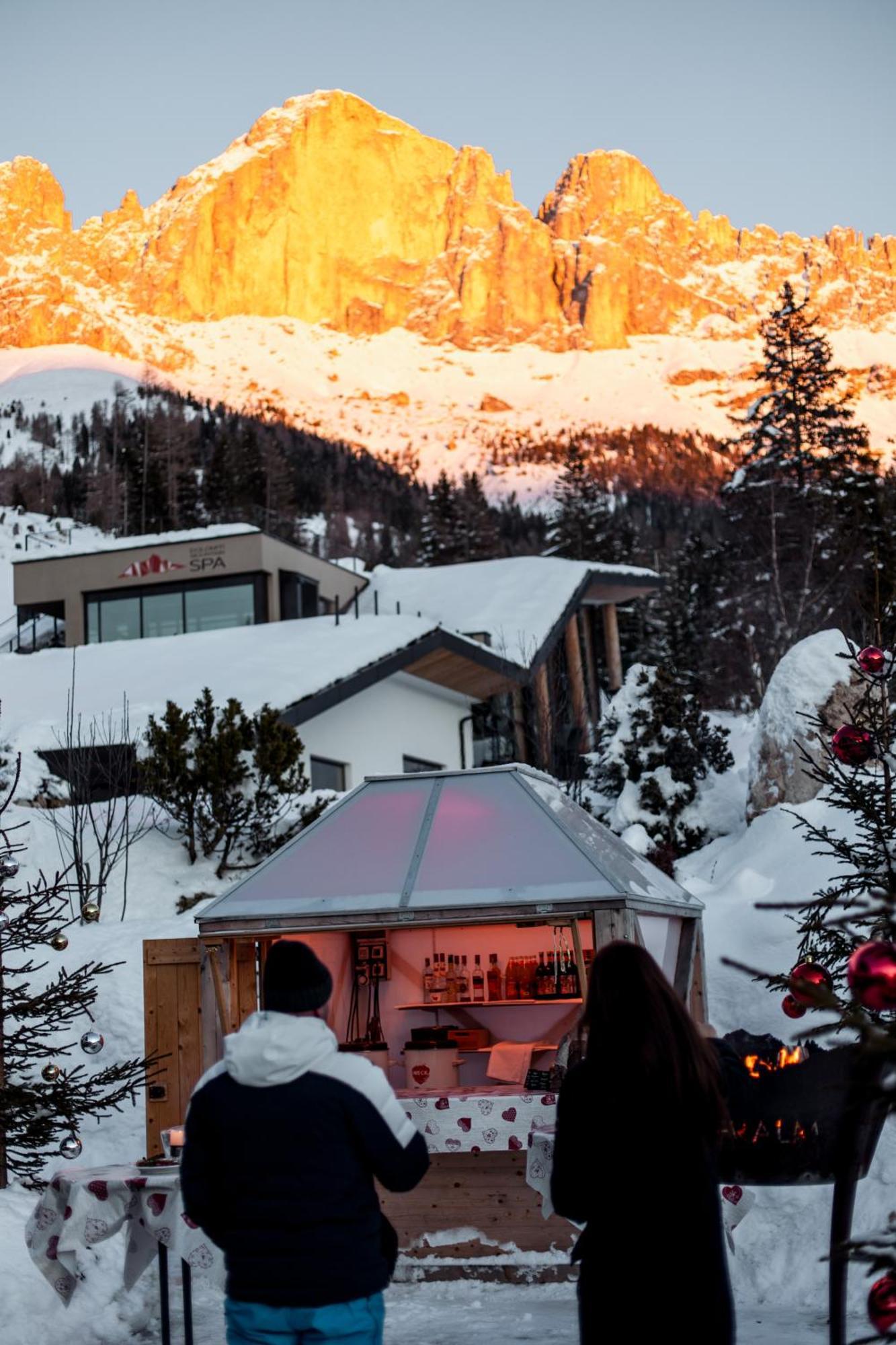 Moseralm Dolomiti Spa Resort Nova Levante Bagian luar foto